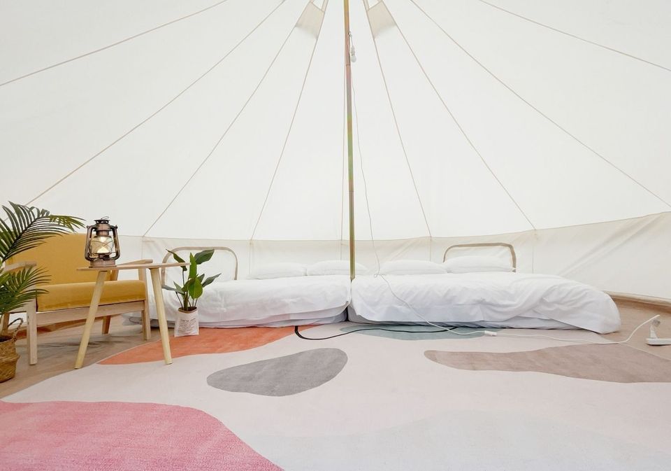 田野森農場｜包區豪華露營一泊二食、附冷氣獨立衛浴-【豪華露營】圍群9-10人包區-3