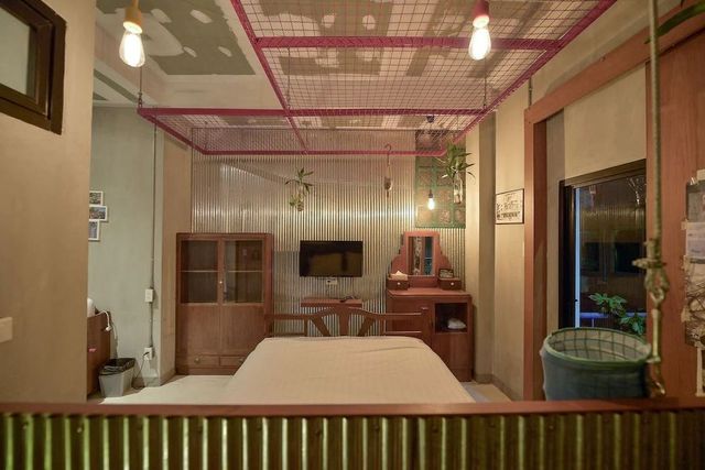 披耶嘉森旅舍 (House Of Phraya Jasaen)-豪華雙人房 (含早餐) (Stylish Slum (Room with breakfast))-3