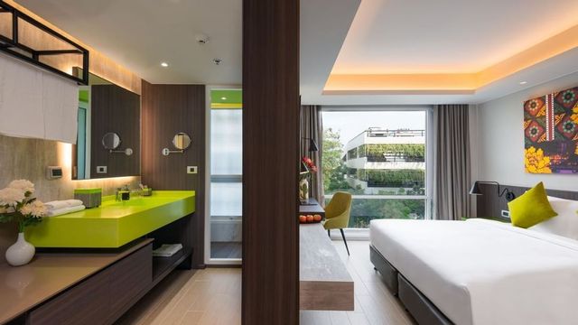 弥泰雅拉玛九酒店 (Maitria Hotel Rama 9 Bangkok - A Chatrium Collection)-高級花園景觀房(含早餐) Superior Garden View －King Bed (Room with breakfast)-3