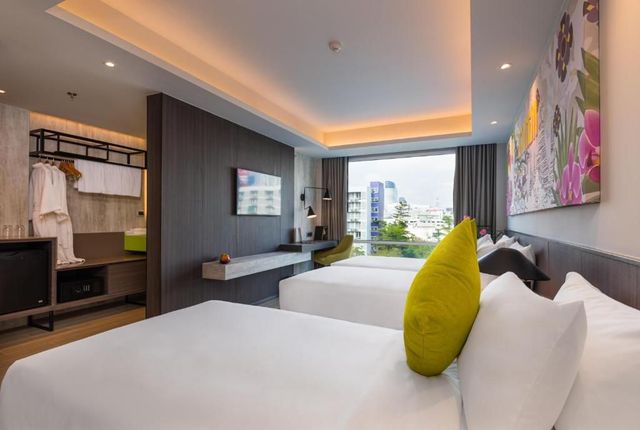 弥泰雅拉玛九酒店 (Maitria Hotel Rama 9 Bangkok - A Chatrium Collection)-高級三人花園景觀房 (含早餐) (Superior Triple Garden View (Room with breakfast))-3
