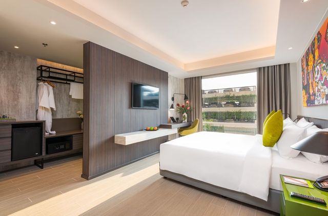 弥泰雅拉玛九酒店 (Maitria Hotel Rama 9 Bangkok - A Chatrium Collection)-高級花園景觀雙床房(含早餐) 不可退訂 (Superior Garden View －Twin Bed (Room with breakfast)) No refund-2