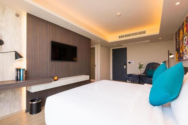 弥泰雅拉玛九酒店 (Maitria Hotel Rama 9 Bangkok - A Chatrium Collection)-超豪華市景房(含早餐) 不可退訂 (Grand Deluxe City View－King Bed (Room with breakfast)) No refund-6