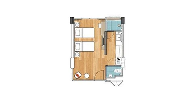 弥泰雅拉玛九酒店 (Maitria Hotel Rama 9 Bangkok - A Chatrium Collection)-尊貴市景雙床房 (含早餐) 不可退訂 (Premier City View－Twin Bed (Room with breakfast)) No refund-6