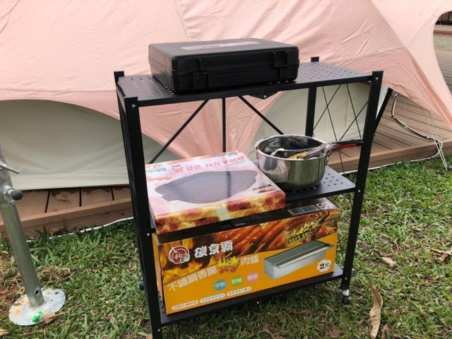 南庄山河源キャンプ場-【のんびりキャンプ】テンプルテント｜5MX5M-5