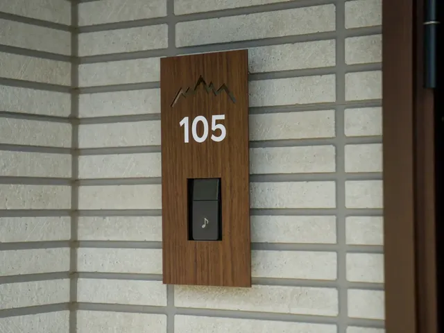 【スタイリッシュ・105】ルームサイン