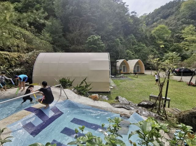 山川密境露營區｜親子露營、山林戲水池、沙坑-E - 4人山嵐小屋(共3間)-7