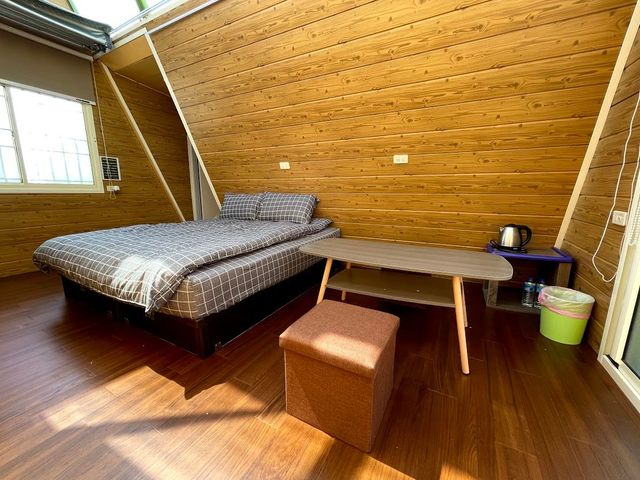 基路伯營區｜近清境農場，入住溫馨小木屋-三角雙人房-3