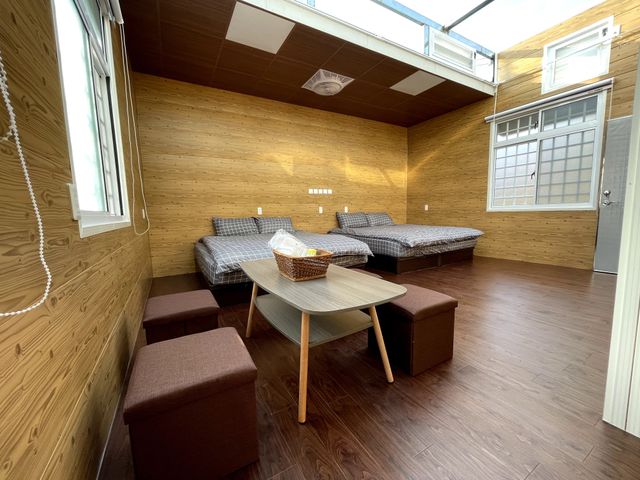 基路伯營區｜近清境農場，入住溫馨小木屋-蜂箱四人房-3