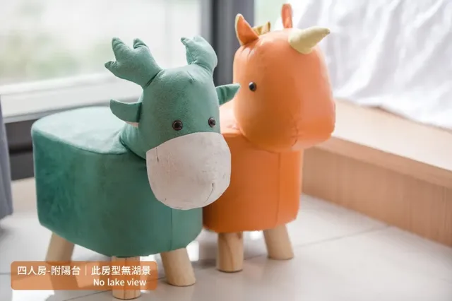 奈斯窩客｜湖景房｜含早餐-四人房-附陽台-9