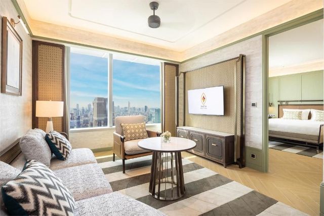 帕亞泰易思廷大飯店 (Eastin Grand Hotel Phayathai)-尊爵一臥室套房-可使用行政酒廊 (含早餐) (Premium One Bedroom Suite with Lounge Access (Room with breakfast))-4