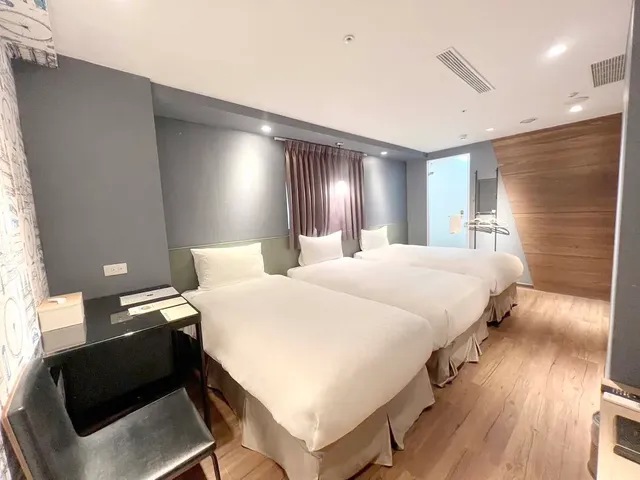 綺樂文旅-開封館-豪華三人房(三小床)-6