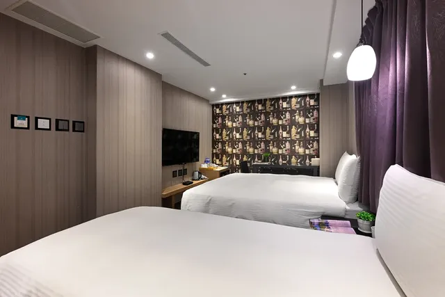 綺樂文旅-開封館-豪華三人房(一大一小床)-3