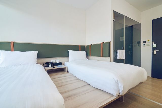 CHECK inn Express New Taipei Tamsui-Superior Twin Room, City View-2
