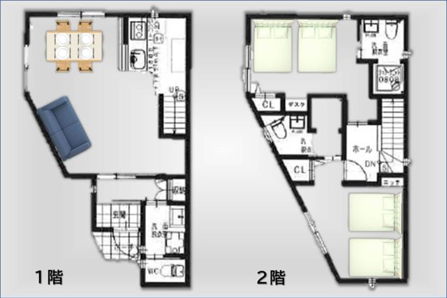 【LDK】奏居｜最多8人/天下茶屋站步行9分/直達關西機場-包棟: 最多8人-10