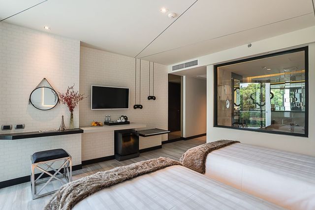 芭達雅梅拉馬爾飯店 (Mera Mare Pattaya SHA Extra Plus)-豪華房 (不含早餐) 不可退訂 (Deluxe Twin Bed (Room Only)) No Refund-4