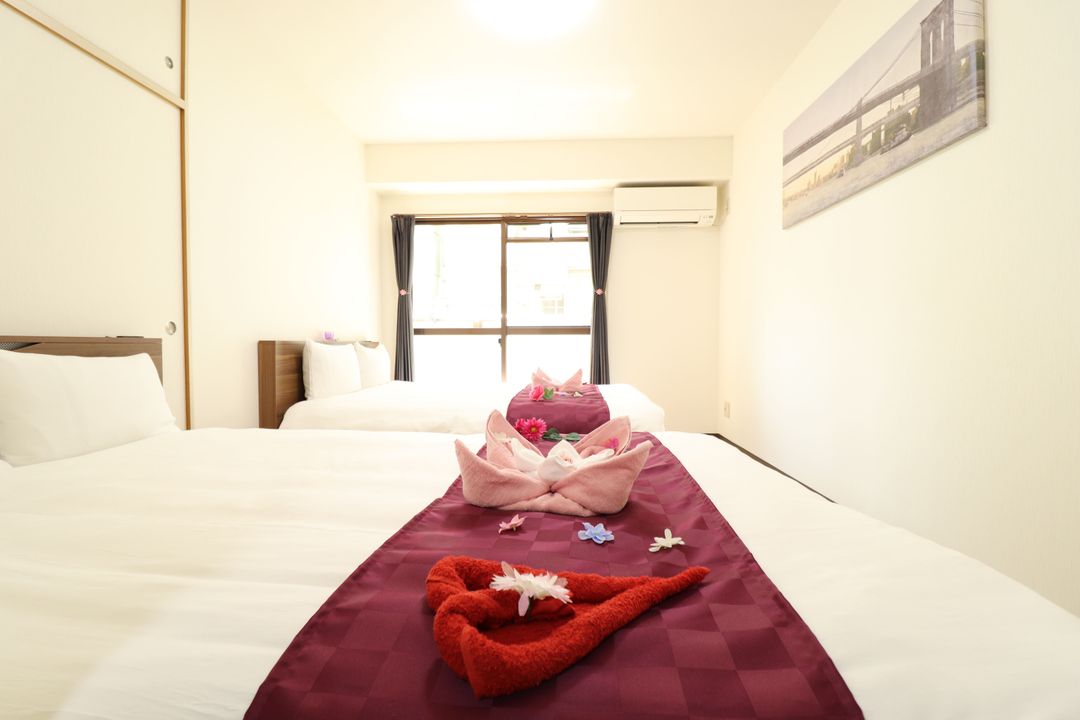 KTS: 櫻川旅居｜櫻川站步行1分/難波站步行9分/直達奈良