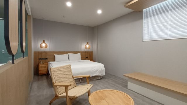集集鐵道行旅-行旅觀山雙人房-4