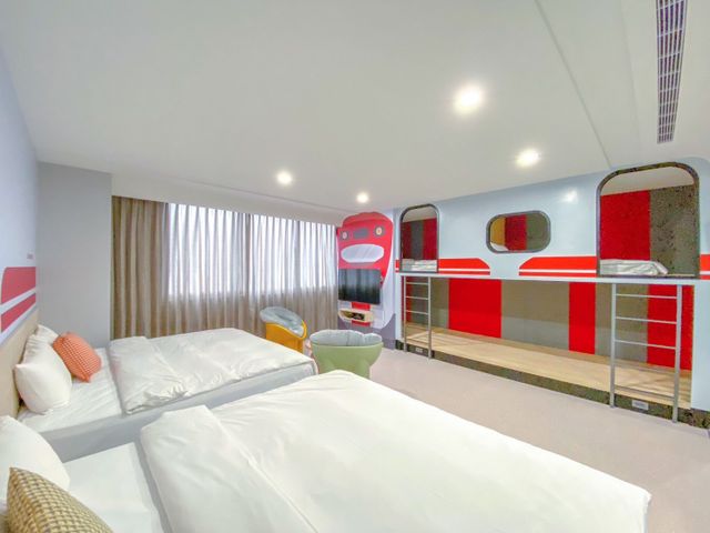 集集鐵道行旅-鐵道主題六人房-2