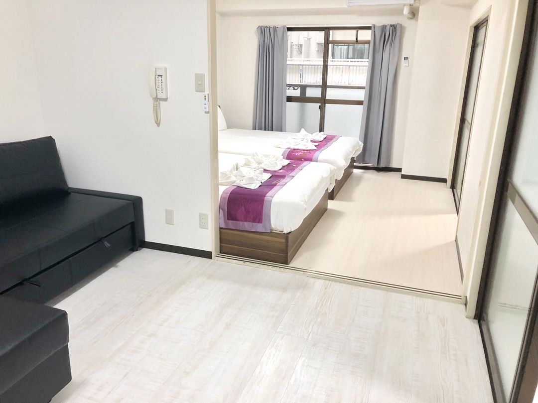 KTS: 櫻川旅居｜櫻川站步行1分/難波站步行9分/直達奈良