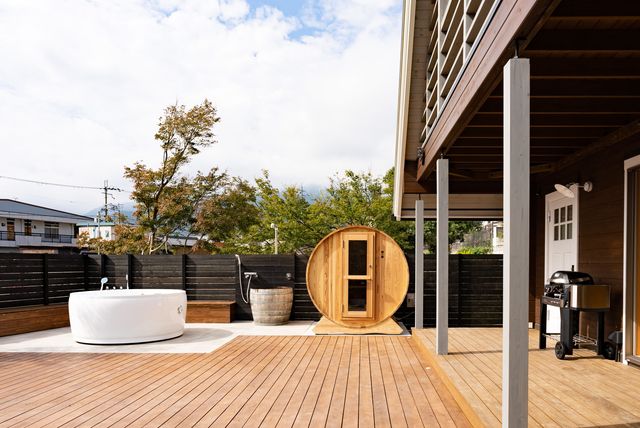 【LDK】IZA Omoiwa-Lake Biwa 2min on foot IZA Omoko-nagi - Triangle House + Barrel Sauna + Jacuzzi-15