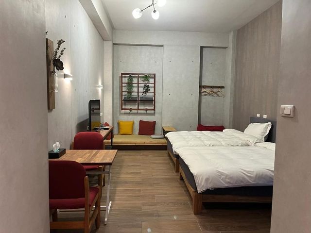 傅居52｜可17人包棟、緊鄰台南神農街-大型雙人/雙床房-2