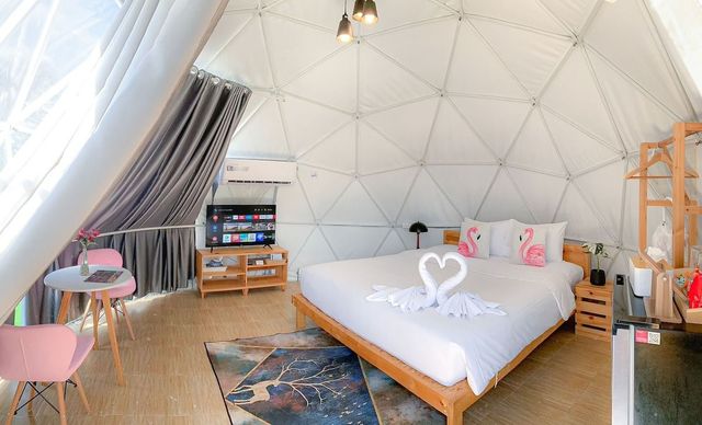 考艾山豪華露營 (Glamping Hill Khaoyai)-【懶人露營】圓頂帳－附陽台 (含早餐) (Geodesic Dome (Room with breakfast))-3