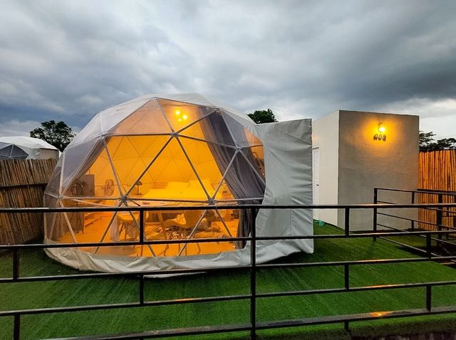 考艾山豪華露營 (Glamping Hill Khaoyai)-【懶人露營】圓頂帳－附陽台 (含早餐) (Geodesic Dome (Room with breakfast))-1