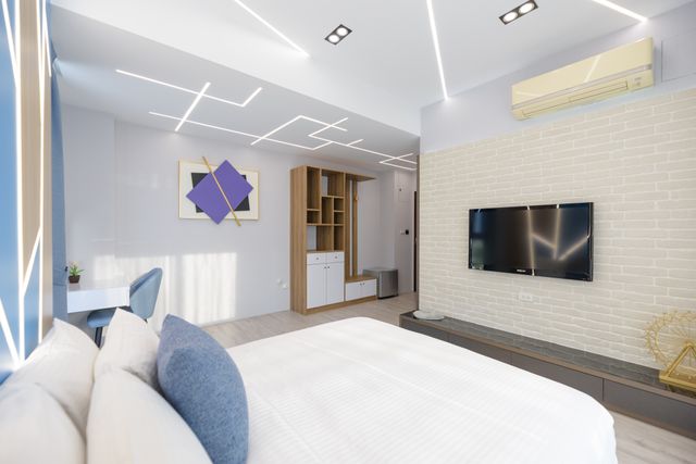 Penghu Blue Ocean Sunny Bed and Breakfast-Lilac balcony double room-2