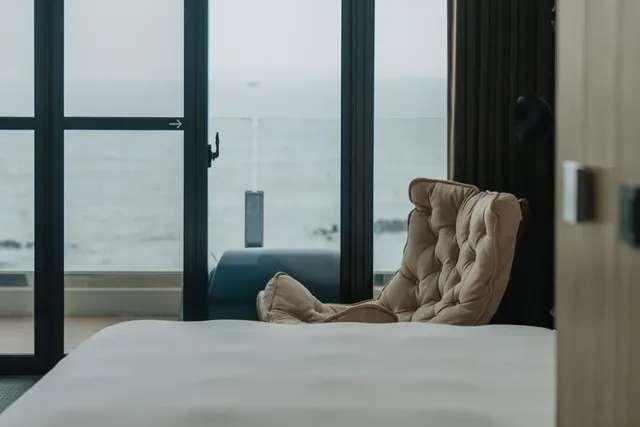 緩慢大鵬灣｜近大鵬灣風景區｜海景-樓中樓景觀四人房-6