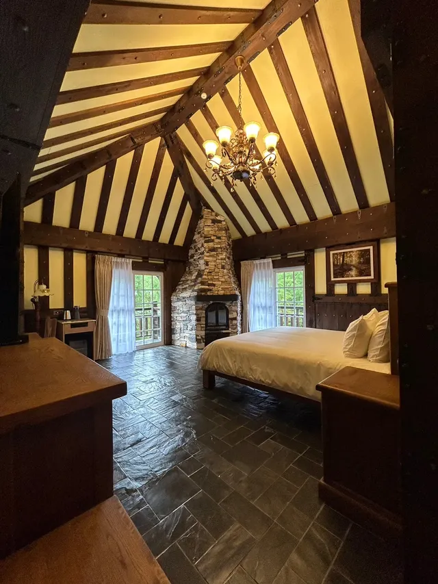 Senboard Manor-벽난로 더블룸-3