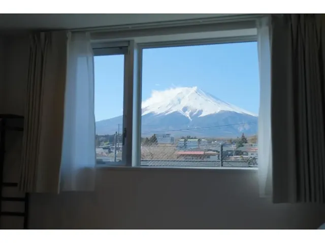 Megufuji 2021-5｜富士山站步行1分/富士山景-豪華雙人房-11