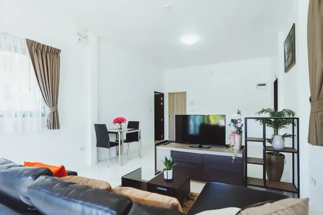 芭堤雅班能考渡假村 (Baan Nern Khao Resort Pattaya)-標準單臥室小屋 (Standard single bedroom home)-11