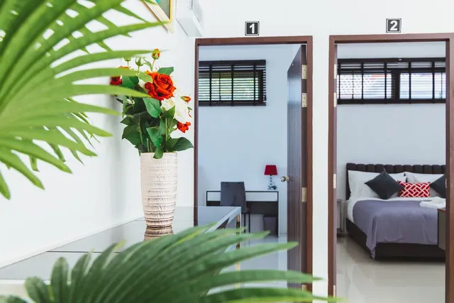 芭堤雅班能考渡假村 (Baan Nern Khao Resort Pattaya)-豪華雙臥室房屋 (Deluxe Two Bedroom Home)-12