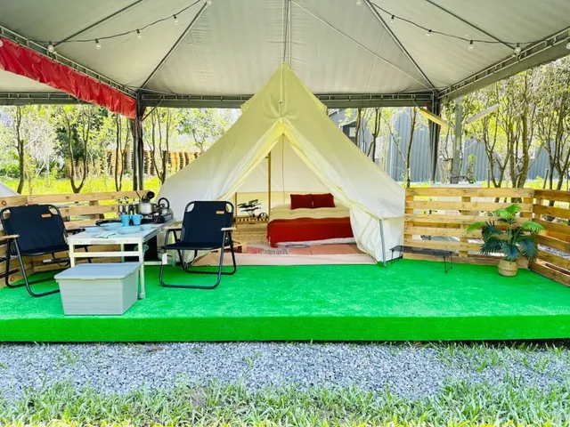 Puli Osmanthus Garden Art Ecological Camp-【Lazy Camping】Double C Area｜5M*5M-3
