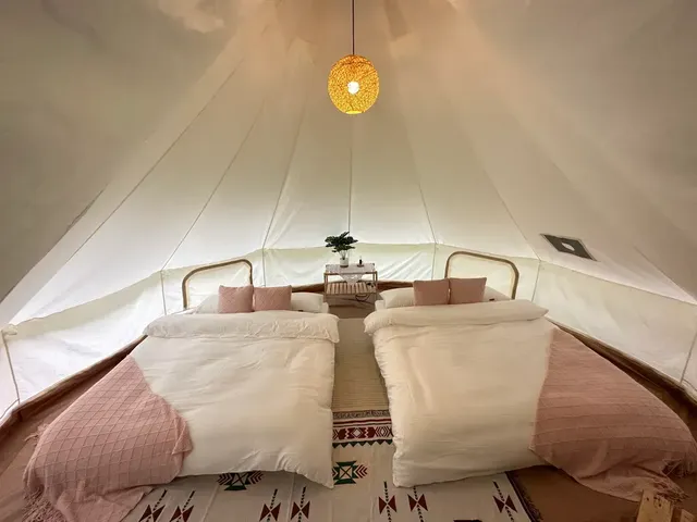Puli Osmanthus Garden Art Ecological Camp-【Lazy Camping】Four people area E｜7M*5M-1