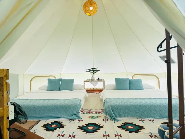 Puli Osmanthus Garden Art Ecological Camp-【Lazy Camping】Four people area E｜7M*5M-7