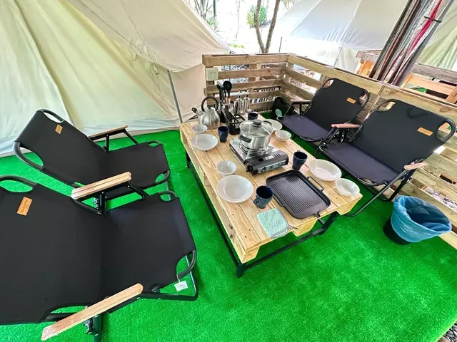Puli Osmanthus Garden Art Ecological Camp-【Lazy Camping】Four people area E｜7M*5M-3