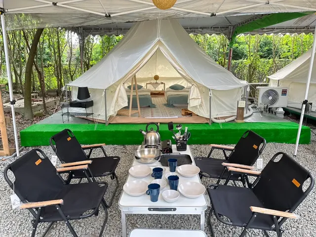 Puli Osmanthus Garden Art Ecological Camp-【Lazy Camping】Four people area A｜7M*5M-2