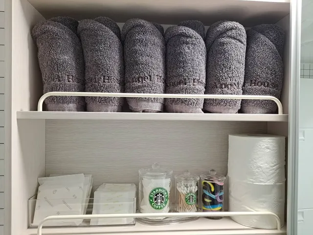 넉넉한 수건 외 각종 편의용품 제공