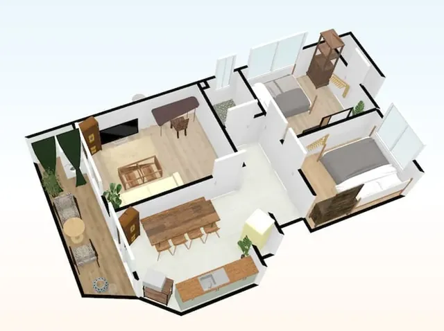 Kcentury-Rooms for 2-6 people, can accommodate up to 6 people-13
