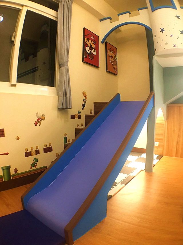 墾丁沐林會館 | 親子房 |  寵物友善 | 免費停車場 | 代購優惠票卷-親子溜滑梯三人房 (適合2成人1兒童入住,超過人上述人數需酌收加人費用)-3