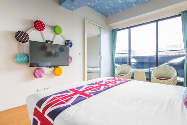 Pisa B&B-Deluxe Double Room with Bathtub-5