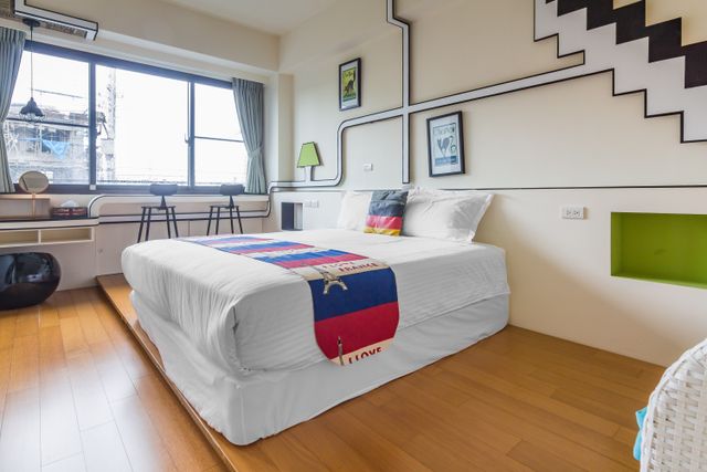 Pisa B&B-Deluxe Double Room with Bathtub-9