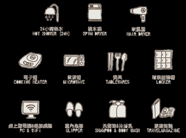 背包41青年旅館-高雄館-8人女性背包客房-6