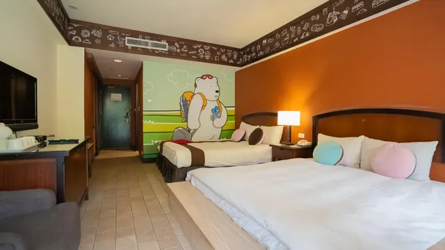 墾丁悠活渡假村｜早餐吃到12點！-2026 巧克力客房 l 2人-7