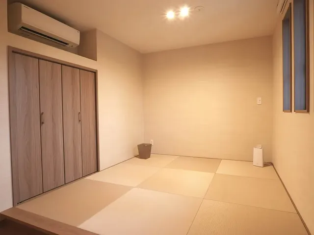 【C01~10(和室)】シンプルな和室。クローゼットに布団セットをご用意