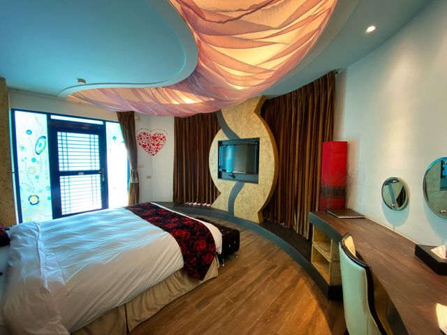 Penghu Dome Vasa Seaview Bed and Breakfast-R101 Cote d'Azur double room-8