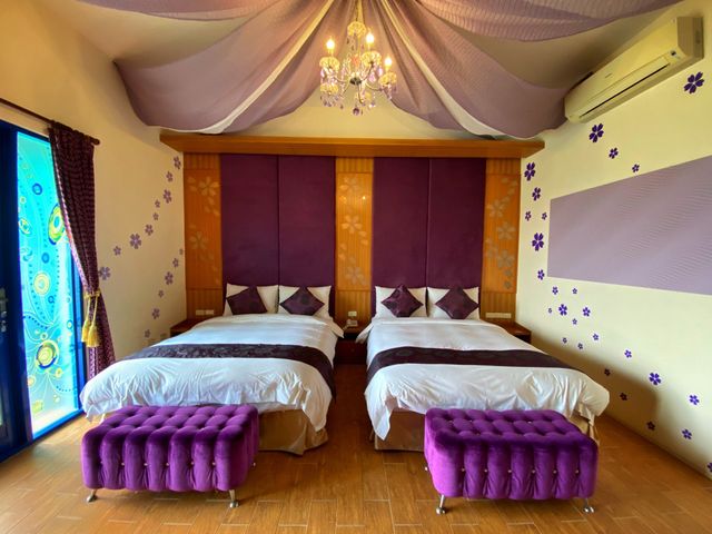 Penghu Dome Vasa Seaview Bed and Breakfast-R102 / R103 elegant quadruple room-6