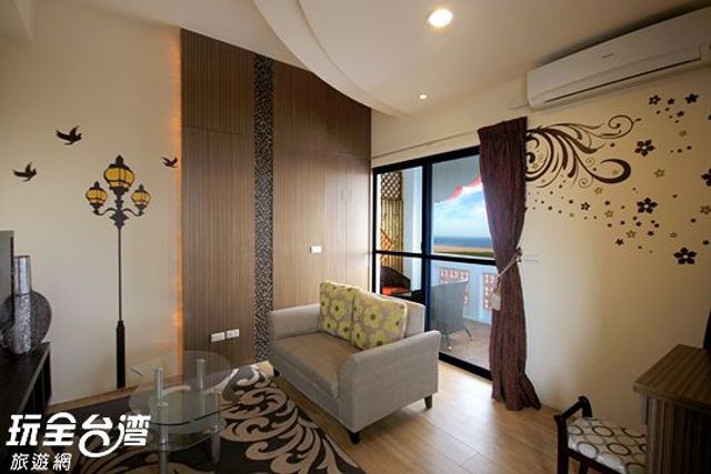 Penghu Dome Vasa Seaview Bed and Breakfast-R201 happy lover sea view double room-3
