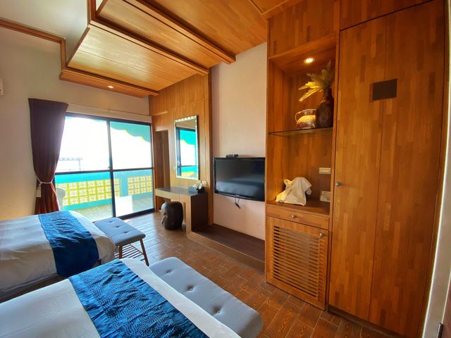 Penghu Dome Vasa Seaview Bed and Breakfast-R202 / R302 Aesthetic Seaview Quadruple Room-3
